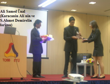 Ali Samed nal
(Karacanin Ali nin ve 
S.Ahmet Demirelin 
torunu)