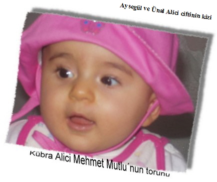 Aysegl ve nal Alici ciftinin kizi