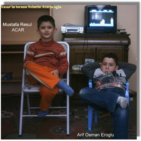 Yasar'in torunu Selattin Acarin oglu